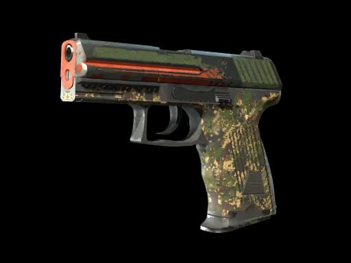 StatTrak™ P2000 | Woodsman (Battle-Scarred)