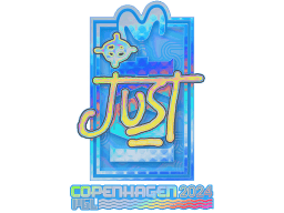 Sticker | JUST (Holo) | Copenhagen 2024