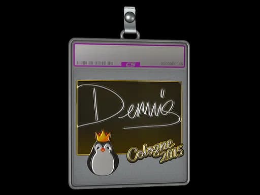 Sticker Slab | dennis (Foil) | Cologne 2015