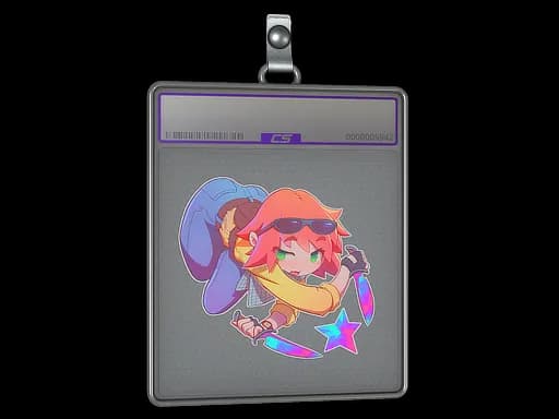 Sticker Slab | Kawaii T (Holo)