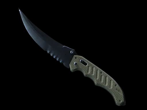 ★ StatTrak™ Flip Knife | Blue Steel (Factory New)