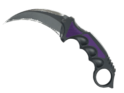 ★ Karambit | Ultraviolet (Well-Worn)