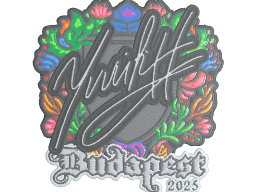 Sticker | yuurih (Embroidered) | Budapest 2025