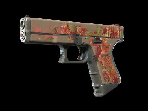 Glock-18 | Coral Bloom (Battle-Scarred)