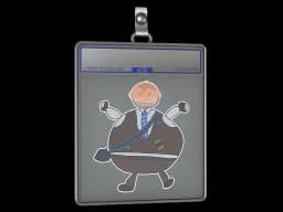 Sticker Slab | Poorly Drawn Number K