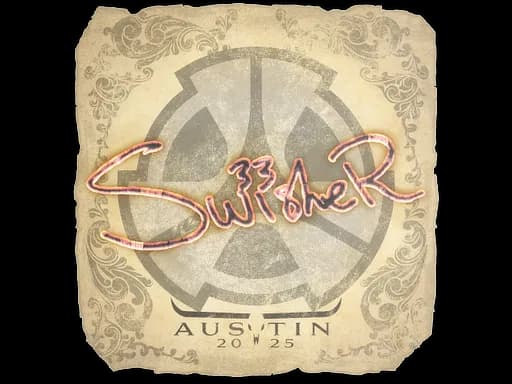 Sticker | Swisher | Austin 2025