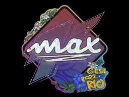 Sticker | max (Glitter) | Rio 2022