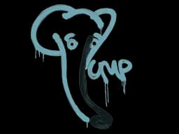 Sealed Graffiti | Recoil UMP-45 (Wire Blue)