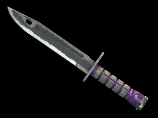 ★ StatTrak™ Bayonet | Ultraviolet (Battle-Scarred)