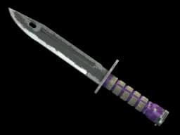 ★ StatTrak™ Bayonet | Ultraviolet (Battle-Scarred)