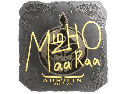 Sticker | mzinho (Foil) | Austin 2025