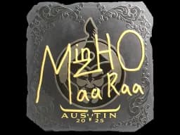 Sticker | mzinho (Foil) | Austin 2025