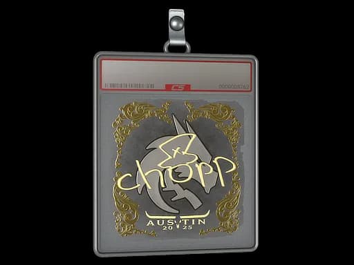 Sticker Slab | chopper (Gold) | Austin 2025