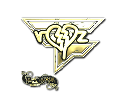 Sticker | ropz (Gold) | Paris 2023