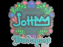 Sticker | jottAAA (Embroidered) | Budapest 2025