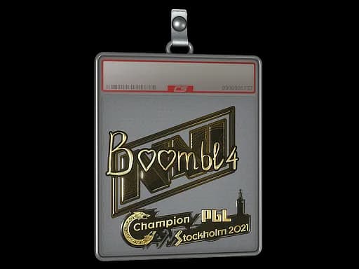 Sticker Slab | Boombl4 (Gold) | Stockholm 2021