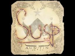 Sticker | susp | Austin 2025