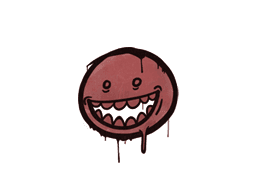 Sealed Graffiti | Mr. Teeth (Blood Red)