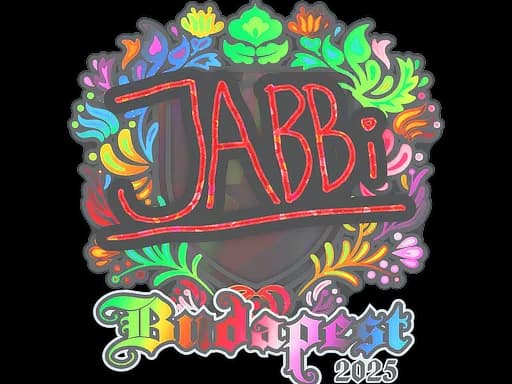 Sticker | jabbi (Holo) | Budapest 2025