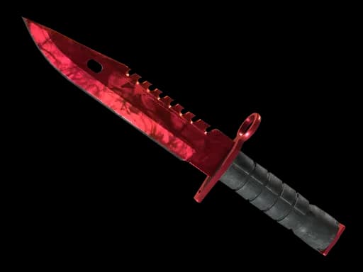 ★ StatTrak™ M9 Bayonet | Doppler (Minimal Wear) Ruby