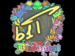 Sticker | b1t (Holo) | Budapest 2025