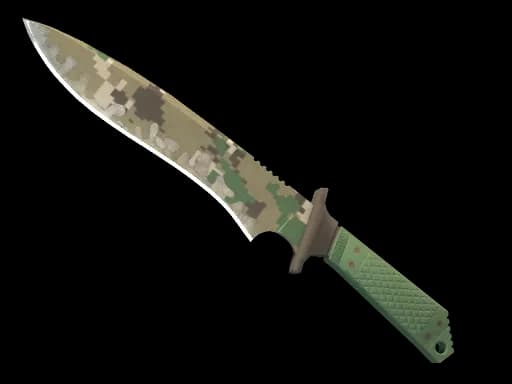 ★ StatTrak™ Classic Knife | Forest DDPAT (Well-Worn)