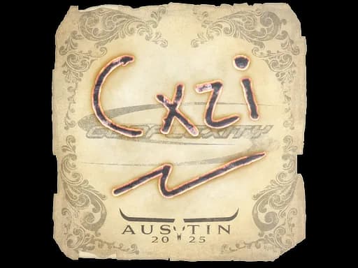 Sticker | Cxzi | Austin 2025