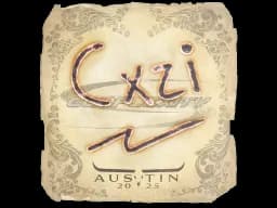 Sticker | Cxzi | Austin 2025