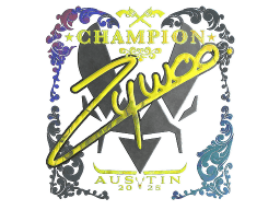 Sticker | ZywOo (Holo, Champion) | Austin 2025