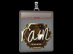 Sticker Slab | rain (Gold) | London 2018