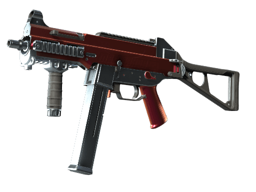 UMP-45 | Crimson Foil (Minimal Wear)