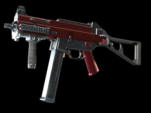 UMP-45 | Crimson Foil (Minimal Wear)