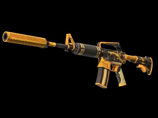StatTrak™ M4A1-S | Golden Coil (Minimal Wear)