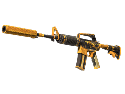 StatTrak™ M4A1-S | Golden Coil (Minimal Wear)