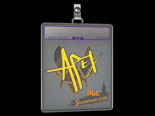 Sticker Slab | apEX (Holo) | Stockholm 2021