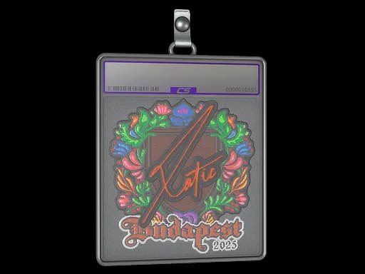 Sticker Slab | XotiC (Embroidered) | Budapest 2025