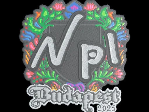 Sticker | npl (Embroidered) | Budapest 2025