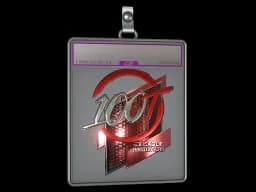 Sticker Slab | 100 Thieves (Foil) | Boston 2018