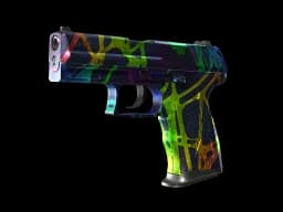 StatTrak™ P2000 | Acid Etched (Battle-Scarred)