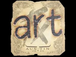 Sticker | arT | Austin 2025