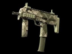 MP7 | Olive Plaid (Minimal Wear)