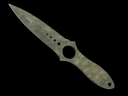 ★ Skeleton Knife | Safari Mesh (Battle-Scarred)