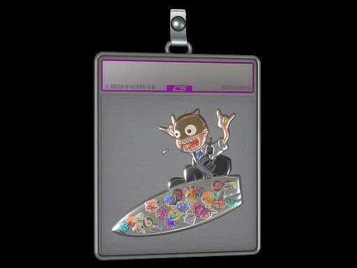 Sticker Slab | Sticker Bomb Surf K (Foil)