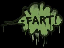 Sealed Graffiti | Fart (Battle Green)