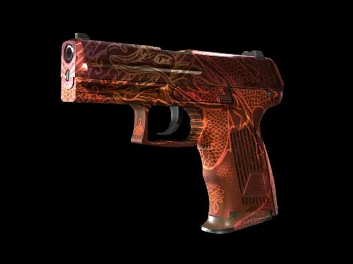 StatTrak™ P2000 | Imperial Dragon (Well-Worn)