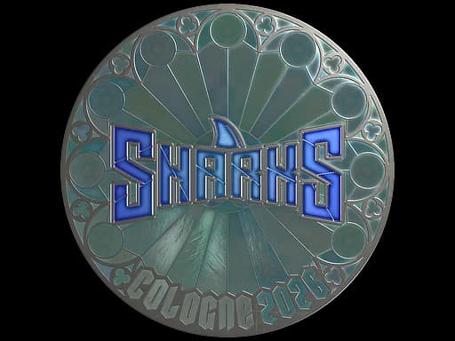 Sticker | Sharks Esports (Foil) | Cologne 2026