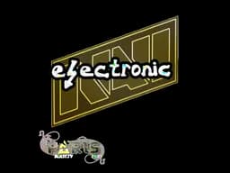 Sticker | electronic (Glitter) | Paris 2023