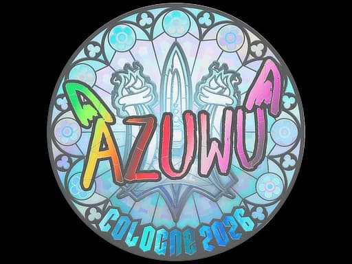 Sticker | AZUWU (Holo) | Cologne 2026