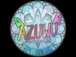 Sticker | AZUWU (Holo) | Cologne 2026