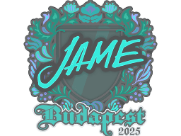 Sticker | Jame | Budapest 2025